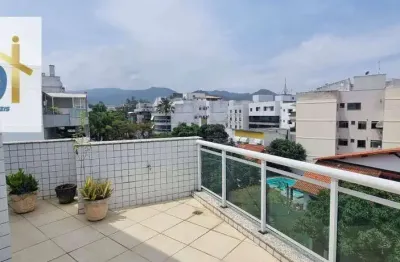 Apartamento tipo cobertura, alugar,  Recreio ,133 m² por R$ 4.300 - Recreio dos Bandeirantes - Rio de Janeiro/RJ