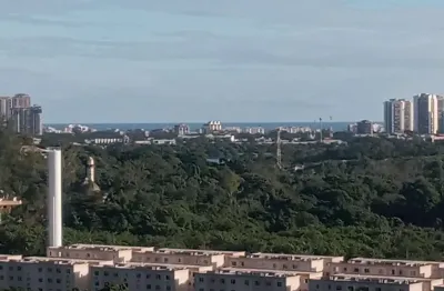 Apto 2 quartos com varanda linda vista sol da manha - itanhangá - rj