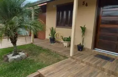 Casa com 02 dormitórios e piscina no bairro califórnia- nova santa rita