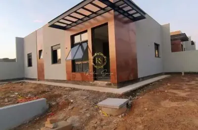 Imóvel novo em nova santa rita - casa no centro - residencial dos jardins - 68.68m² - ótima localização