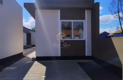 Casa à venda em nova santa rita - floresta, 61.4m², pronto para morar