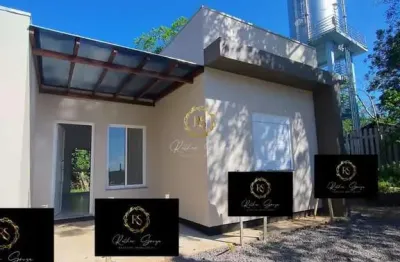 Casa à venda em nova santa rita - california, 41.55m², pronto para morar