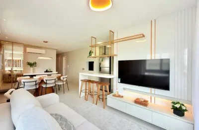 Apartamento 3 dormitórios, 1 suíte - totalmente mobiliado - zona nova capão da canoa