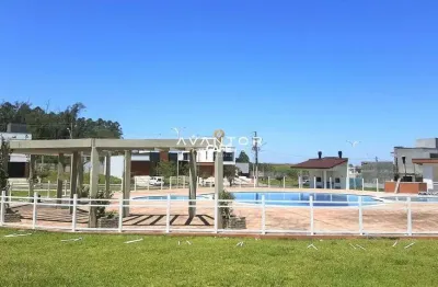 Terreno de 350m², localizado no condomínio cidade universitária, em camobi