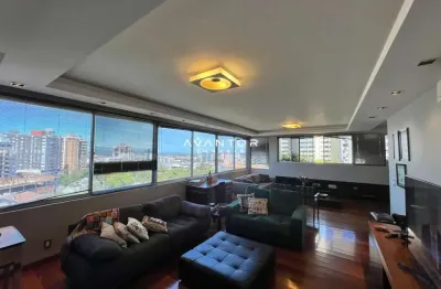 Apartamento triplex 4 dormitórios, escritório; 3 suítes; piscina e terraço com e