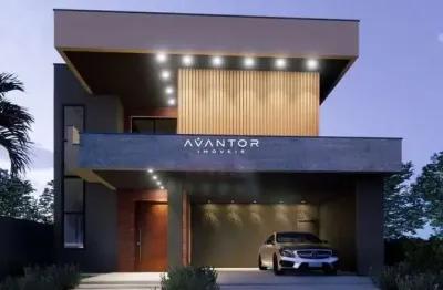 Casa em condomínio fechado – 3 suítes (1 suíte master) e área de lazer completa