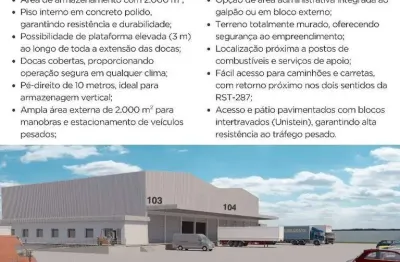 Barracão / Galpão / Depósito para alugar na Rodovia BR-287, 3645, Camobi, Santa Maria