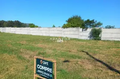 Terreno de 364 m² pronto para construir na cidade universitária em camobi.