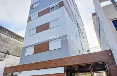Apartamento novo central de 1 dormitório, sala de estar, banheiro social, cozinh
