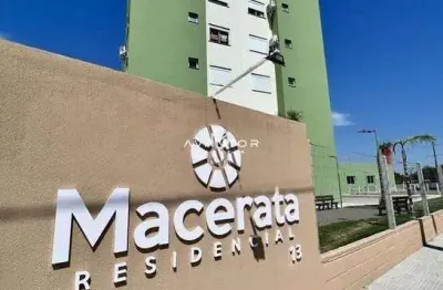 Apartamento, 2 dormitórios, 1 banheiro, 1 vaga, residencial macerata