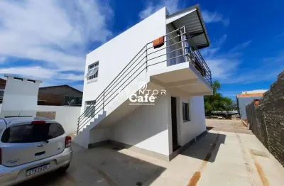 Apartamento novo de 2 dormitórios, sala e cozinha conjugados, banheiro e vaga de