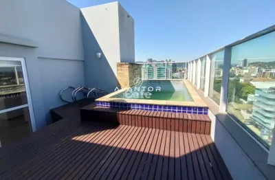 Apartamento, cobertura, 4 dormitórios, 4 suíte, 5 banheiros, 3 vagas, terraço, p