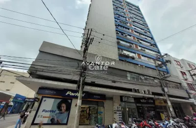 Sala comercial, 46m², edifício rio da prata, centro