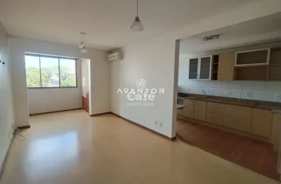 Apartamento, 2 dormitórios, 1 banheiro, 1 vaga, churrasqueira, semimobiliado, ce