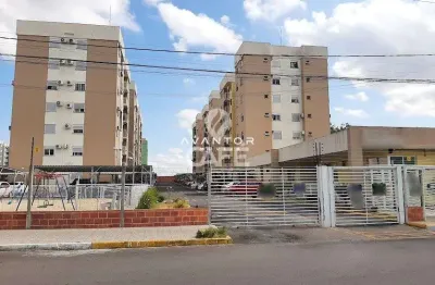 Excelente apartamento, 3 dormitórios, 1 banheiro, sacada fechada e garagem cober