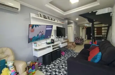 Cobertura, 3 dormitórios, 2 suítes, 3 banheiros, 2 vagas, centro