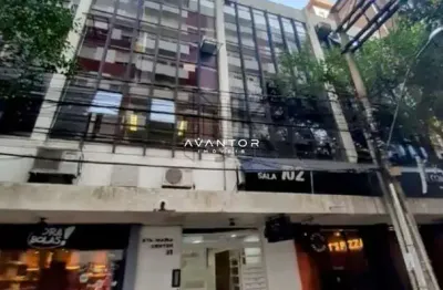 Sala comercial mobiliada de 38 m² no centro de santa maria!!
