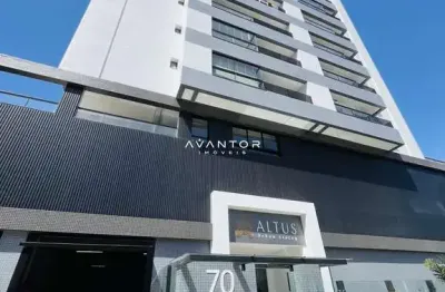 Apartamento de 2 dormitório completo, sendo 1 deles suíte, de frente, com sacada