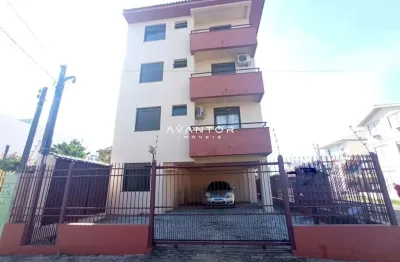 Apartamento em camobi de 2 dormitórios, sala de estar, banheiro social, cozinha,
