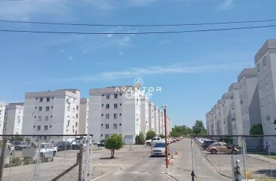 Apartamento de 2 dormitórios, sala de estar, banheiro social, cozinha, área de s