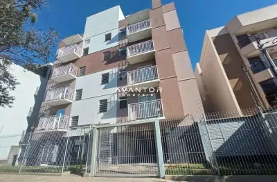 Apartamento de 1 dormitório, sala de estar, banheiro social, cozinha americana e