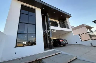Casa à venda no loteamento alberto shons, com 3 suítes e área de lazer completa