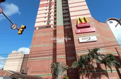 Apartamento no royal plaza de 1 dormitório, sala de estar, banheiro social, cozi