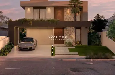 Casa, 4 suítes, 2 vagas, espaço gourmet, estância dos montes