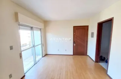 Apartamento 2 dormitórios com sacada, sala, cozinha e área de serviço. próximo a