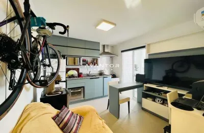 Apartamento de 1 dormitórios com garagem no centro de santa maria