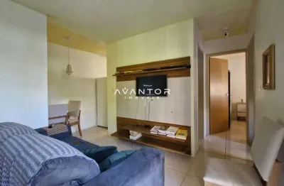 Apartamento de 2 dormitórios, 1 garagem, sacada no  residencial vila toscana i e