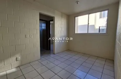 Apartamento de 2 dormitórios com vaga rotativa no bairro urlândia em santa maria