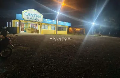 Ponto comercial em itaara, amplo terreno, em frente ao oásis.