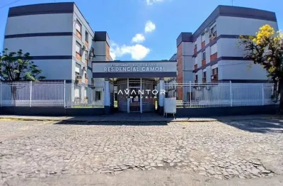 Apartamento térreo  á venda com 2 dormitórios no bairro  camobi em santa maria.