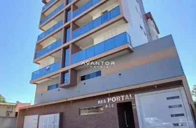 Apartamento Novo Em Camobi Semi Mobiliado De 1 Dormitório, Sala De Estar, Banhei