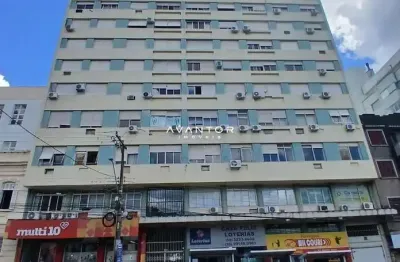 Apartamento mobiliado de 1 dormitório, sala 2 ambientes, banheiro social e cozin