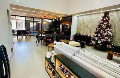 Linda casa térrea automatizada com 3 suítes | piscina | energia solar | alto padrão