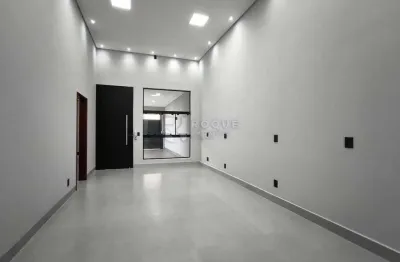 Linda casa recém-construída com 3 dormitórios e 2 vagas de garagem