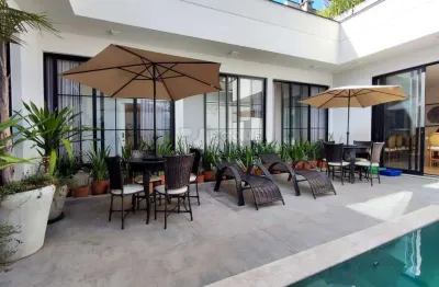Casa de alto padrão à venda em condomínio nobre – 4 suítes | piscina | espaço gourmet