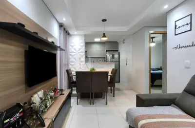 Apartamento com sol da manhã – 2 quartos | cozinha planejada