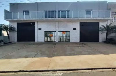 Barracão comercial/industrial para aluguel – 540 m², 4 banheiros, 5 vagas – jardim porto real iv, limeira