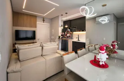 Apartamento 2 quartos em limeira (chácaras antonieta) — 51 m², vaga, varanda e lazer