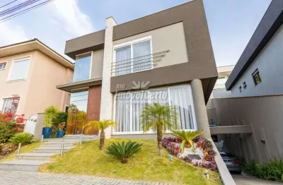 Casa com 5 quartos à venda na rua hermenegildo luca, 101, santa felicidade, curitiba, 385 m2 por r$ 3.990.000