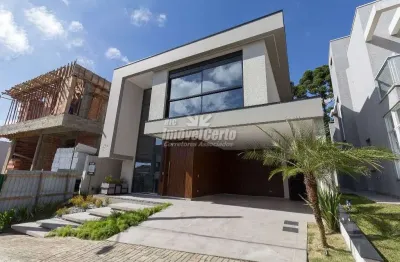 Casa em condomínio fechado com 3 quartos à venda na rua hermenegildo luca, butiatuvinha, curitiba, 307 m2 por r$ 3.580.000