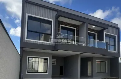 Casa com 3 quartos à venda na rua padre manuel da nóbrega, 1350, fanny, curitiba, 125 m2 por r$ 750.000