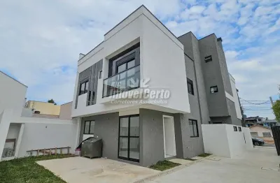 Casa em condomínio fechado com 3 quartos à venda na rua marcelino iachinski, 546, portão, curitiba, 98 m2 por r$ 625.000