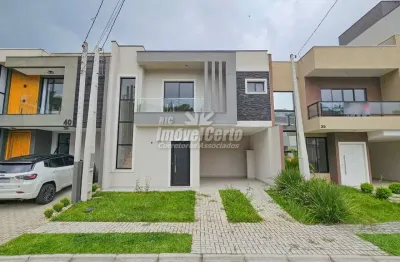 Casa em condomínio fechado com 3 quartos à venda na rua vereador ângelo burbello, 2515, umbará, curitiba, 144 m2 por r$ 950.000