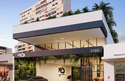 Apartamento com 1 quarto para alugar na avenida república argentina, 3165, portão, curitiba, 36 m2 por r$ 2.400