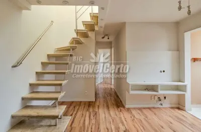 Cobertura com 2 quartos à venda na rua assis figueiredo, 1315, guaíra, curitiba, 113 m2 por r$ 598.000