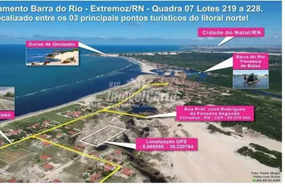 Terreno à venda na Rua Projetada, 219, Povoado de Pitangui, Extremoz por R$ 600.000